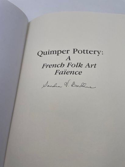 null 1 Volume : "QUIMPER POTTERY : A FRENCH FOLK ART FAÏENCE", Sandra V. Bondhus,...