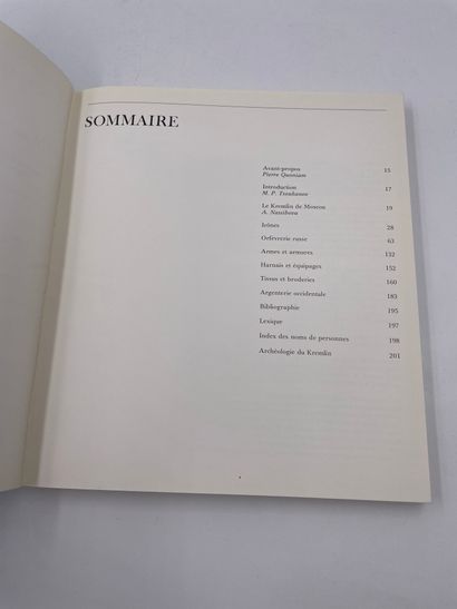 null 1 Volume : "TRÉSORS DES MUSÉES DU KREMLIN", Grand Palais, 12 Octobre 1979 -...