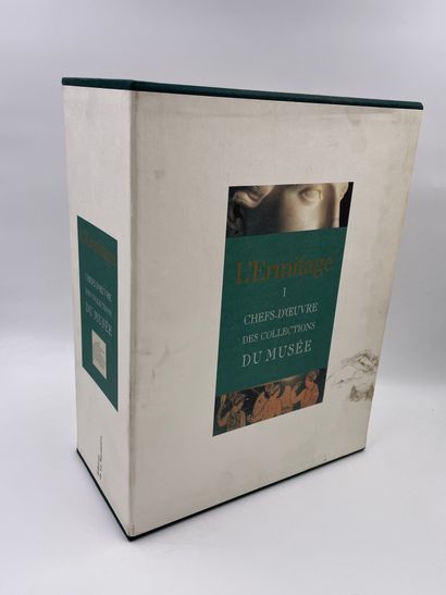 null 2 Volumes : "L'ERMITAGE : CHEFS-D'ŒUVRES DES COLLECTIONS DU MUSÉE", Volume 1...