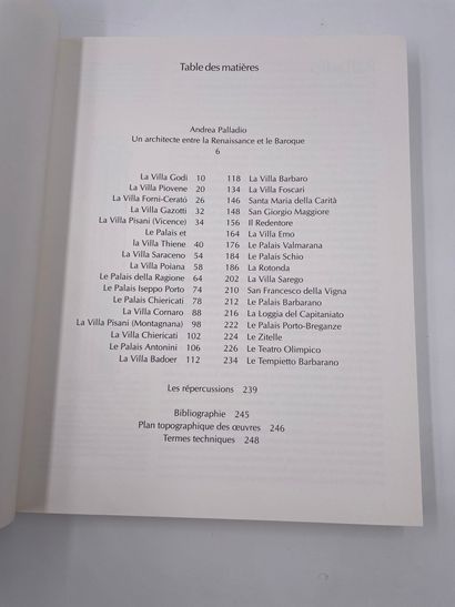 null 1 Volume : "ANDREA PALLADIO 1508-1580, UN ARCHITECTE ENTRE LA RENAISSANCE ET...