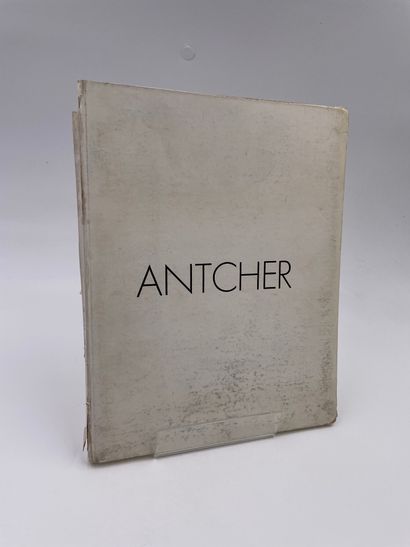 null 1 Volume : "L'ŒUVRE DE ANTCHER", Jean Chabanon, 1954, Tranche abimée