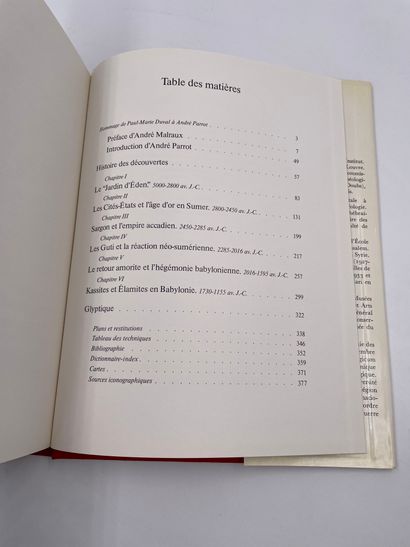 null 1 Volume : "SUMER", André Parrot, Collection 'L'Univers des Formes' créée par...