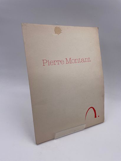 null 1 Volume : "PIERRE MONTANT", 18 Novembre - 15 Janvier 1986, Marie-Louise Jeanneret...