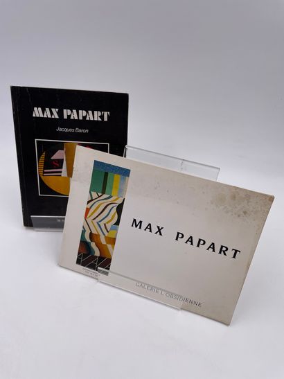 null 2 Volumes : 

- "MAX PAPART", (Huiles Collages 1950-1975), 10 Avril - 15 Mai...