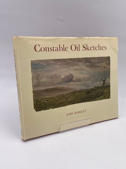 null 1 Volume : "CONSTABLE OIL SKETCHES", John Baskett, Ed. Barrie & Jenkins, 1966,...