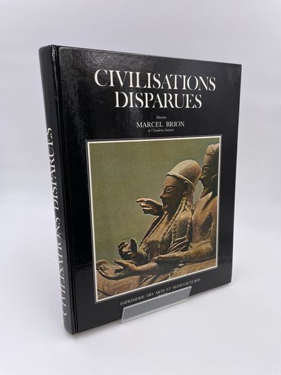 null 1 Volume : "CIVILISATIONS DISPARUES", Marcel Brion, Collection 'Encyclopédie...