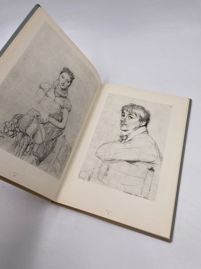 null 1 Volume : "INGRES DESSINS", Introduction de Jacques Mathey, Collection Holbein,...