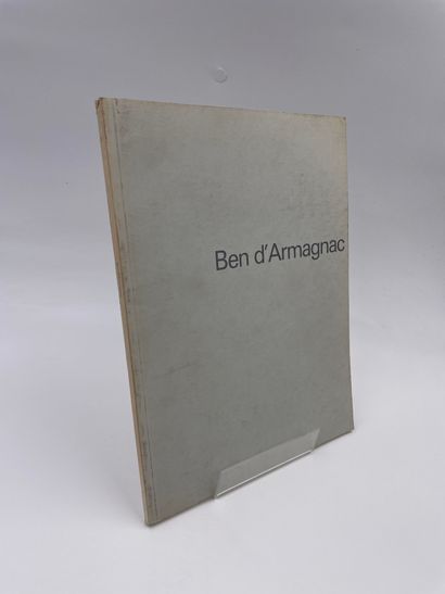 null 1 Volume : "BEN D'ARMAGNAC", Stedelijk Museum Amsterdam (17/09-1/11/1981), Kunsthalle...
