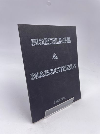 null 1 Volume : "HOMMAGE À MARCOUSSIS", Paris Mai 1962, Galerie Kriegel