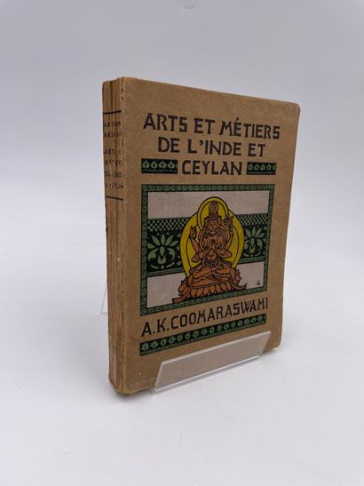 null 1 Volume : "ARTS ET MÉTIERS DE L'INDE ET CEYLAN", Ananda K. Coomaraswami, Ed....