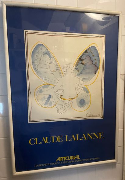 Affiche Claude Lalanne Artcurial  81 x 56...
