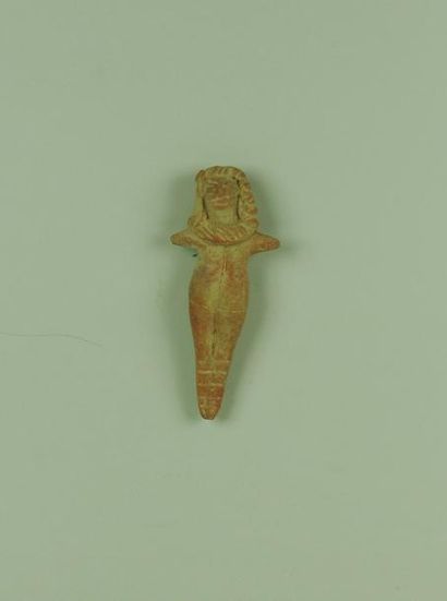 CIVILISATIONS DE L’INDUS - NINDOWARI (2300 - 2000 av. J.C.) Idole féminine, les bras...