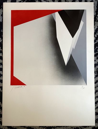 Michel GUERANGER Sans titre, 1978

Série « Space »

Lithographie, signée et datée...