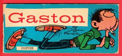 FRANQUIN « Gaston n°0 ». Dupuis 1960. Petit album broché 8 x 19,5 cm. Édition originale...