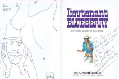 GIRAUD « Ballade pour un Cercueil ». Blueberry. Dargaud 1974. Édition originale enrichie...