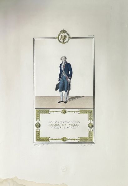凡尔赛市（Maitre 安德烈-达米安的纪念品和各种文件） - 安德烈-达米安的7张贺卡，很多版画，艺术家献给安德烈-达米安的样张。...
