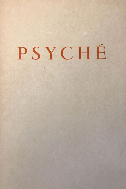 HERTENBERGER Fernand / LOUYS Pierre Psyché. Sernière éditeur d'art Toul 1927. L'un...