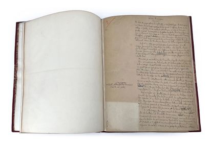 HUYSMANS Joris-Karl Léon Hennique. Manuscrit complet et signé de son texte sur l'un...