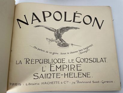 null Ensemble comprenant :
- Gravure anglaise sur la violette bonapartiste.
- «Napoléon»,...