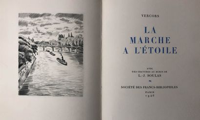 SOULAS Louis-Joseph / VERCORS The march to the star. Société des francs bibliophiles...