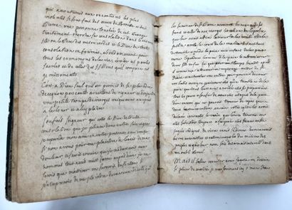 (JANSENISME) Manuscrit anonyme daté du 3 mai 1712 «Gémissement d'une âme touchée...