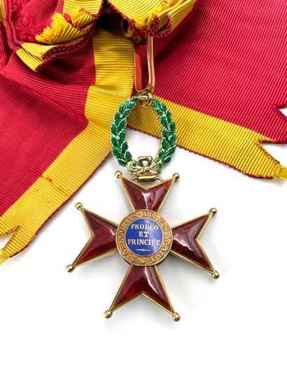  VATICAN ORDER OF SAINT GREGOIRE THE GREAT Set of grand-crosses with civil title...