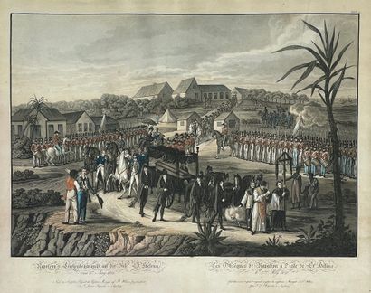 MARRYAT, d'après «Convoi funéraire de l'Empereur Napoléon Ier à l'ile de Sainte Helene»...
