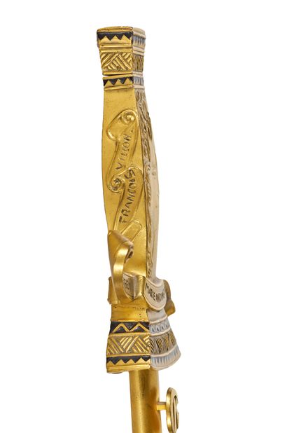 Académie des Beaux Arts 
Amazing sword of academician of Mr. Charles KUNSTLER (Pissos,...