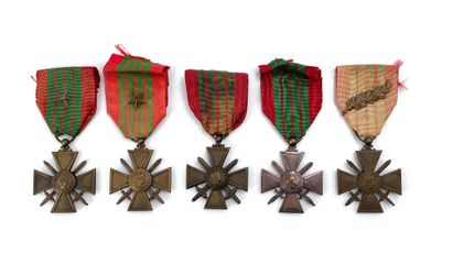 FRANCE WAR CROSS (2nd GM)
Five war crosses:
-...