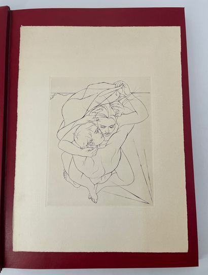 H de MONTHERLANT - P-Y TREMOIS "La guerre civile"
Paris, Lefèvre, 1964, in-folio.
Beautiful...