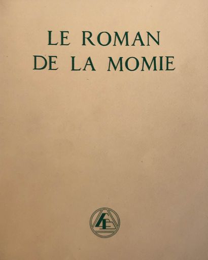 PEIRE Paule / GAUTIER Théophile Le roman de la momie.
Le cercle des bibliophiles,...