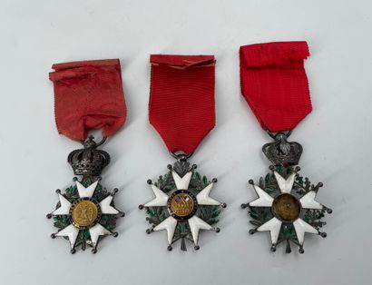 null FRANCE ORDRE DE LA LEGION D'HONNEUR Three knight's stars :
- One from the IInd...