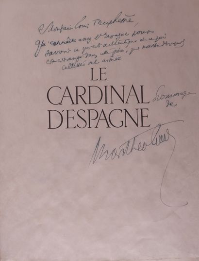 TREMOIS Pierre-Yves / MONTHERLANT Henry de le Cardinal d'Espagne. Henri Lefebvre...