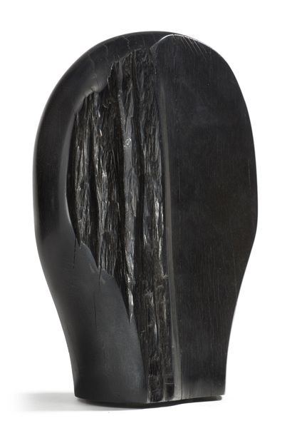 Alexandre NOLL (1890-1970) L'Autre, 1961 Sculpture en ébène du Gabon Signée « ANoll...