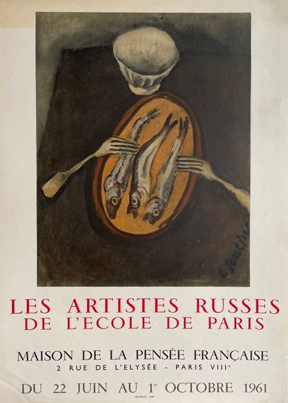 null 2 affiches de peintres :  - ROUSSEAU Henri dit le Douanier Rousseau. La peinture...