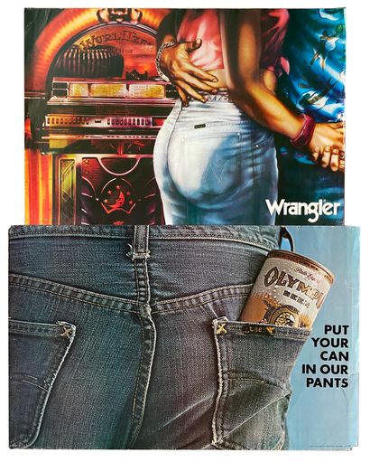 PEELLAERT Guy. Jean's Wrangler. Circa 1980....