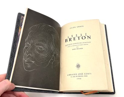 Julien GRACQ / Louis POIRIER André Breton. José Corti Paris 1947. E.O. L'un des 50...