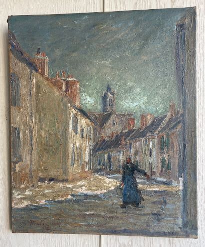 Francis PICABIA (1879-1953) 繁忙的街道，1903年
布面油画，右下方有签名和日期 54.5 x 46 cm
出处：私人收藏，法国
该...