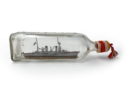 Destroyer bottle boat