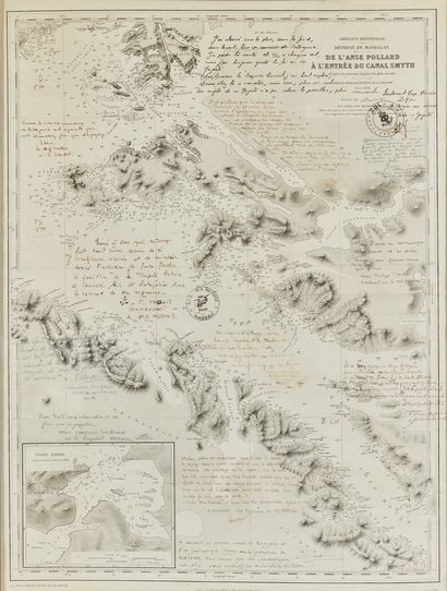 null Map
Strait of Magellan, Paris 1885
Numerous consignments including Lieutenement...