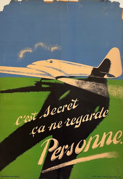 ARMEE. MILITAIRE. 2 affiches : 
ANONYME et...