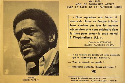 null USA. BLACK PANTHER PARTY.

ANONYME. Libérez Bobby Seale ! Mai 1970. Mois de...