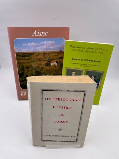 null 3 Volumes : 

- "L'AISNE CHACUN L'AIME À SA FAÇON…", Richesses de France, Trimestrielle...