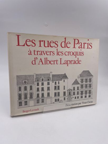 null 1 Volume : "LES RUES DE PARIS À TRAVERS LES CROQUIS D'ALBERT LAPRADE", Présentation...