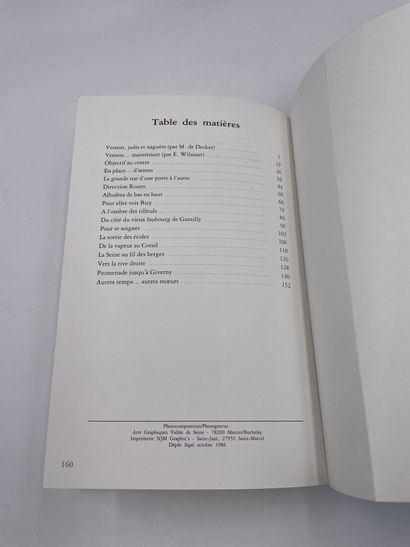null 1 Volume : "UN SIÈCLE D'IMAGES À VERNON", Michel de Decker, Eric Wilmart, Préface...