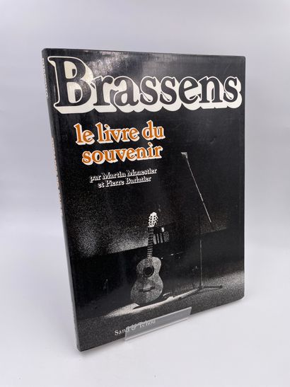 null 1 Volume : "BRASSENS, LE LIVRE DU SOUVENIR", Martin Monestier, Pierre Barlatier,...