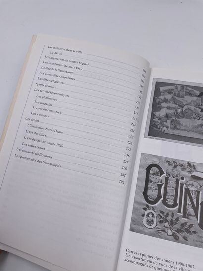 null 1 Volume : "GUIGAMP AU CARREFOUR DES SIÈCLES, 1895-1925", Les Amis du Pays de...