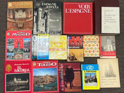 null Caisse sur le Monde (26 Livres) : Livres sur l'Espagne et le Portugal