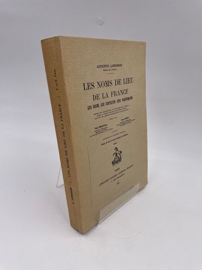 null 2 Volumes : 

- "LES NOMS DE LIEU DE LA France, LEUR ORIGINE, LEUR SIGNIFICATION,...