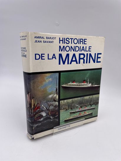 null 1 Volume : "HISTOIRE MONDIALE DE LA MARINE", Amiral Barjot, Jean Savant, Ed....
